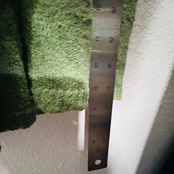 NEW Free People Drea Sweater Set 2-Piece Mint Green Oversized XL Elevated Basic - Picture 15 of 15